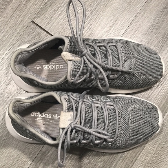 ADIDAS TUBULAR SHADOW KNIT ATHLETIC LIFESTYLE SNEAKERS size 8 - Picture 3 of 8
